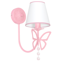 CHARLOTTE PINK Wall Lamp 1xE14
