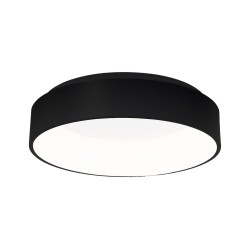 Deckenleuchte OHIO BLACK 40W LED 3000K-4000K Ø450mm