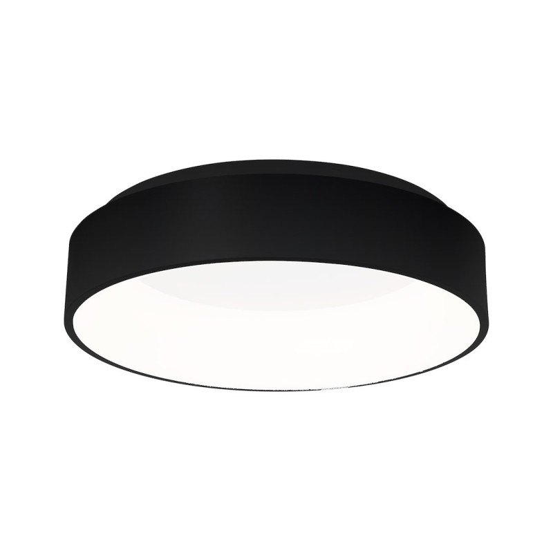 OHIO BLACK Ceiling Light 40W LED 3000K-4000K Ø450mm