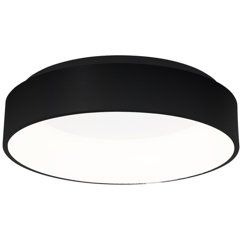 Deckenleuchte OHIO BLACK 40W LED 3000K-4000K Ø450mm