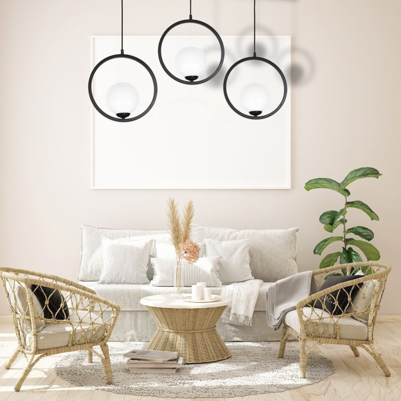 Lámpara colgante BOSTON 3xE14