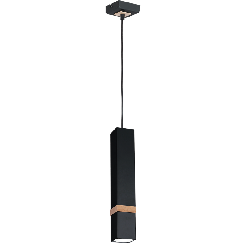 Lampa wisząca VIDAR BLACK 1xGU10