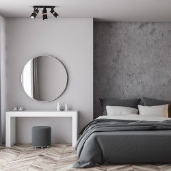 Стельова лампа VIDAR BLACK 3xGU10