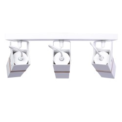 Lámpara de techo Vidar 3xGU10 Blanco