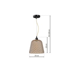 RIO pendant lamp 1xE27