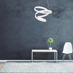 Lámpara colgante ANDROMEDA WHITE 100W LED