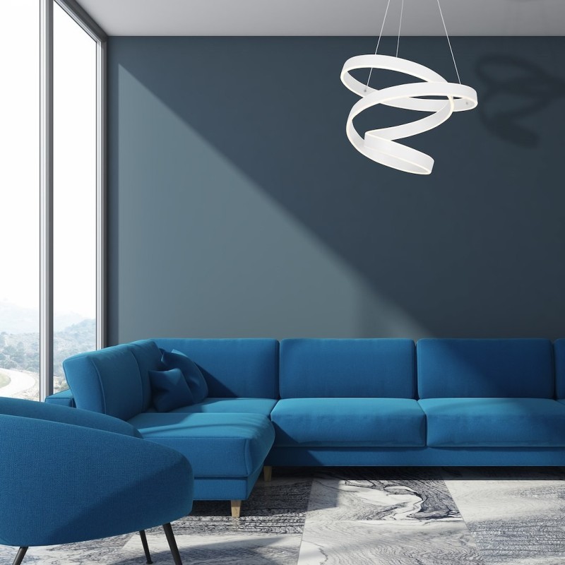 Lámpara colgante ANDROMEDA WHITE 100W LED