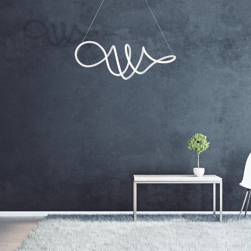 LOCA WHITE 56W LED pendant lamp