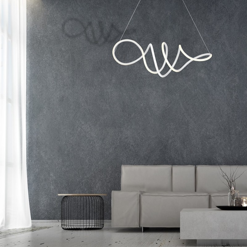 Hängeleuchte LOCA WHITE 56W LED