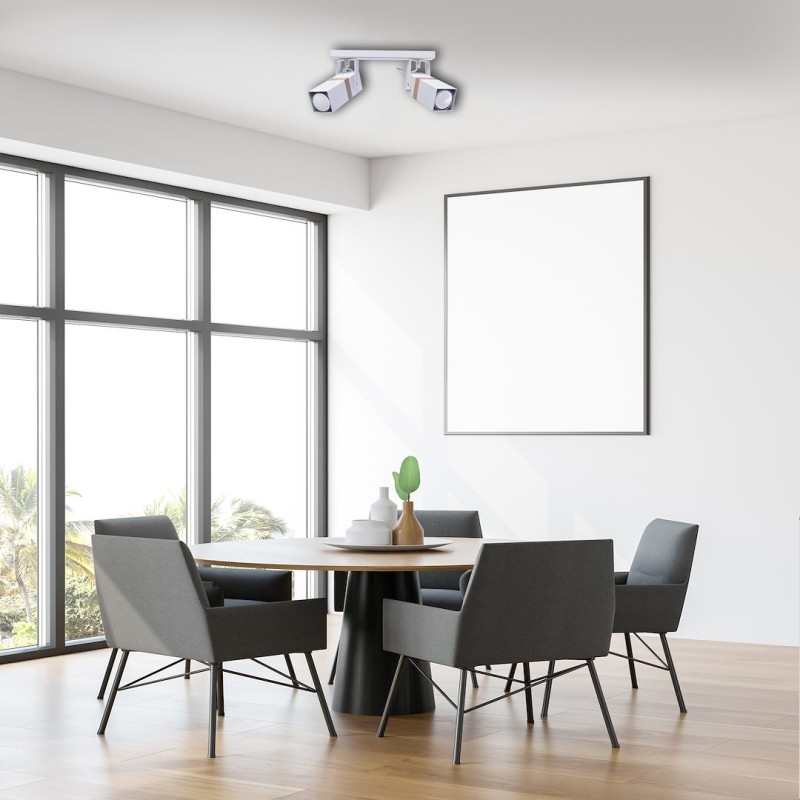 Deckenleuchte Vidar 2xGU10 Weiß