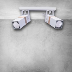 Vidar Ceiling Lamp 2xGU10 White