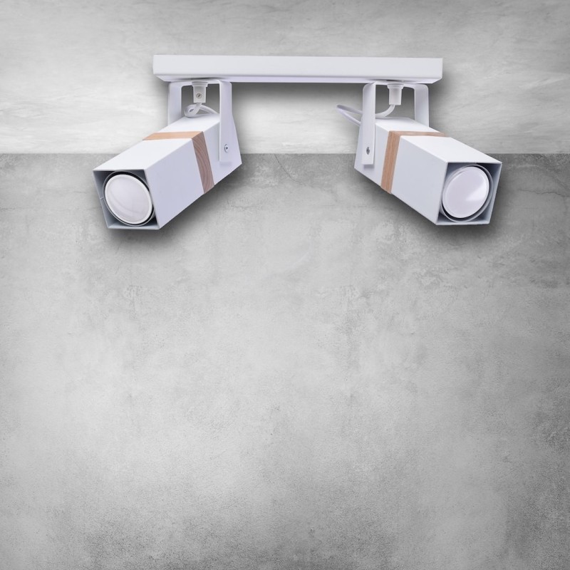 Vidar Ceiling Lamp 2xGU10 White