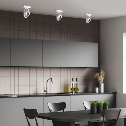 Luminaria de superficie Lugar Blanco 1xAR111 GU10