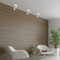 Luminaria de superficie Lugar Blanco 1xAR111 GU10