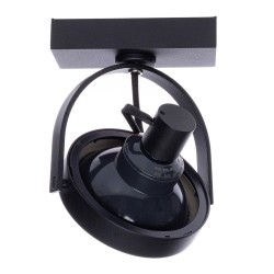 Lugar Black surface-mounted fixture 1xAR111 GU10