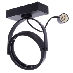 Lugar Black surface-mounted fixture 1xAR111 GU10