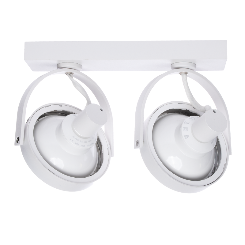 Surface-mounted fixture Lugar White 2xAR111 GU10