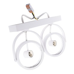 Surface-mounted fixture Lugar White 2xAR111 GU10