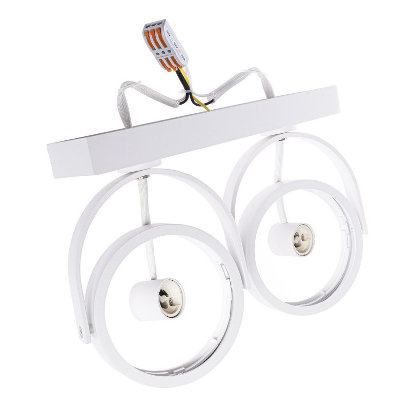 Montura de superficie Lugar Blanco 2xAR111 GU10