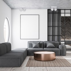 Oberflächenmontage Lugar Weiß 2xAR111 GU10