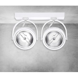 Oberflächenmontage Lugar Weiß 2xAR111 GU10