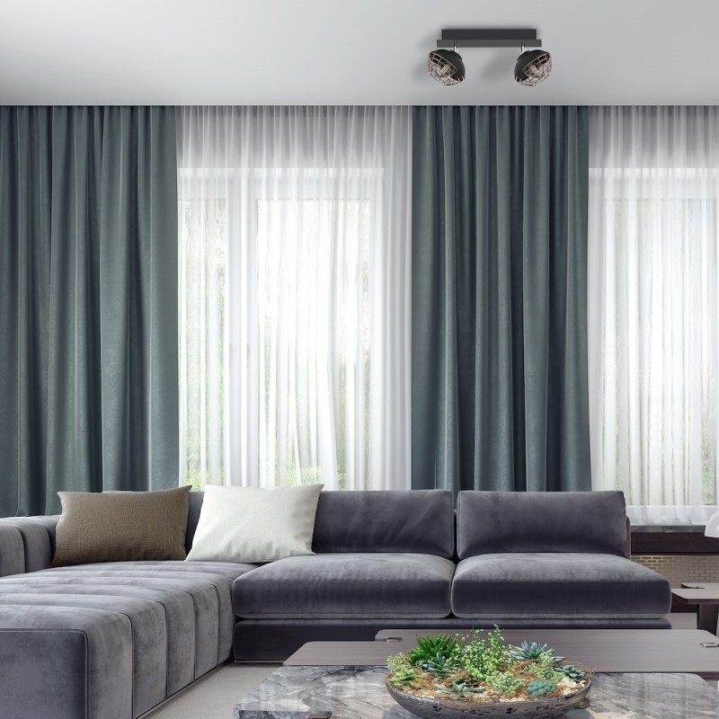 LOGAN Ceiling Lamp 2xE14