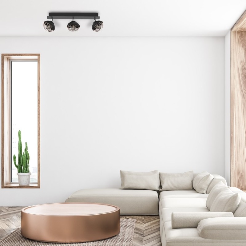 LOGAN Ceiling Lamp 3xE14