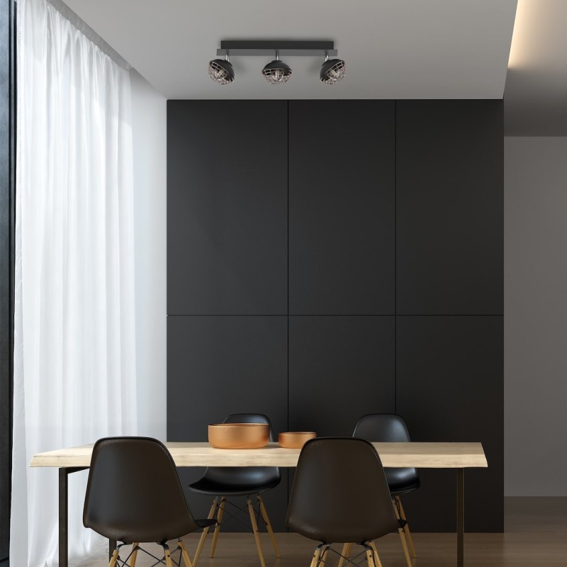 LOGAN Ceiling Lamp 3xE14