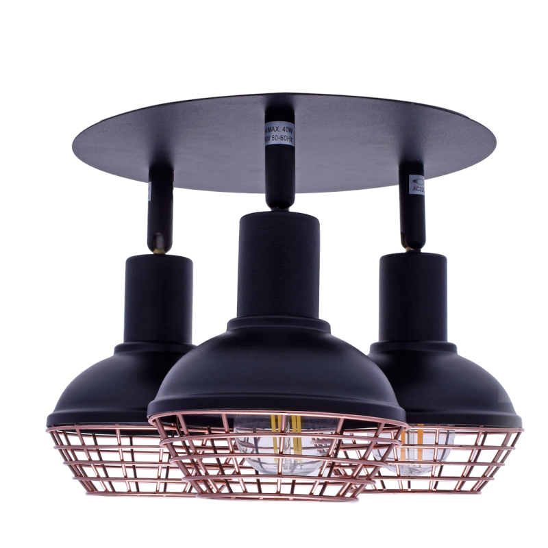 Lámpara de techo LOGAN 3xE14