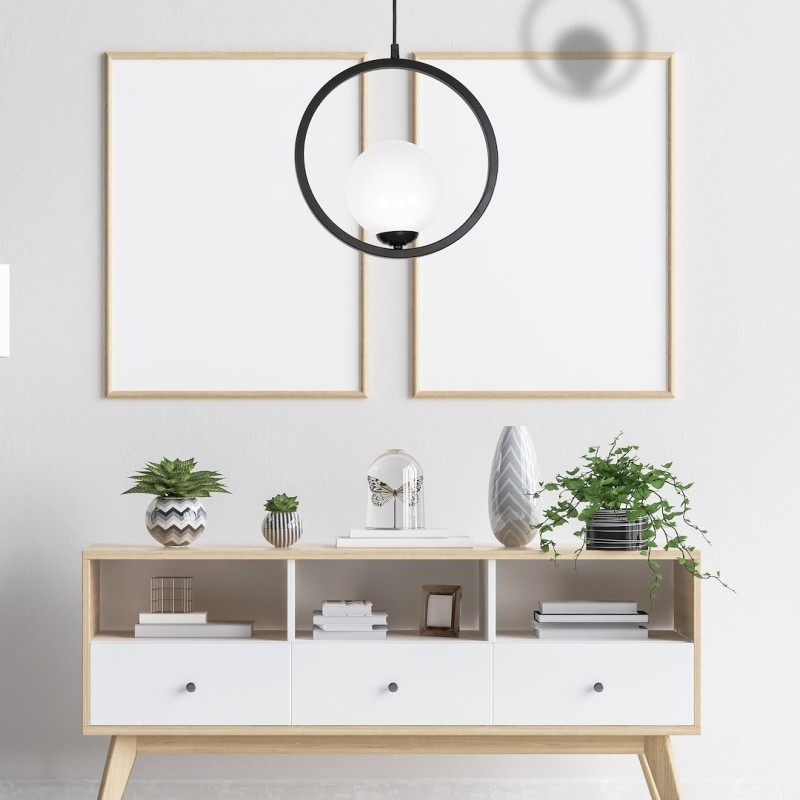 Hanging lamp BOSTON 1xE14