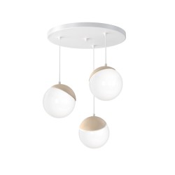 SFERA WOOD Hanging Lamp 3xE14