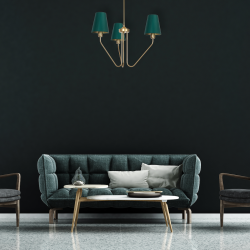 VICTORIA Chandelier 3xE27