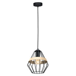 Підвісна лампа CLIFF BLACK 1xE27