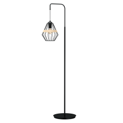 CLIFF BLACK standing lamp 1xE27