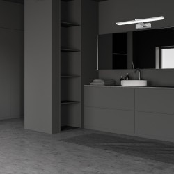 Wandleuchte SPLASH CHROME 40cm 8W LED