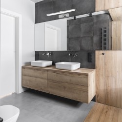 Wandleuchte SPLASH CHROME 40cm 8W LED