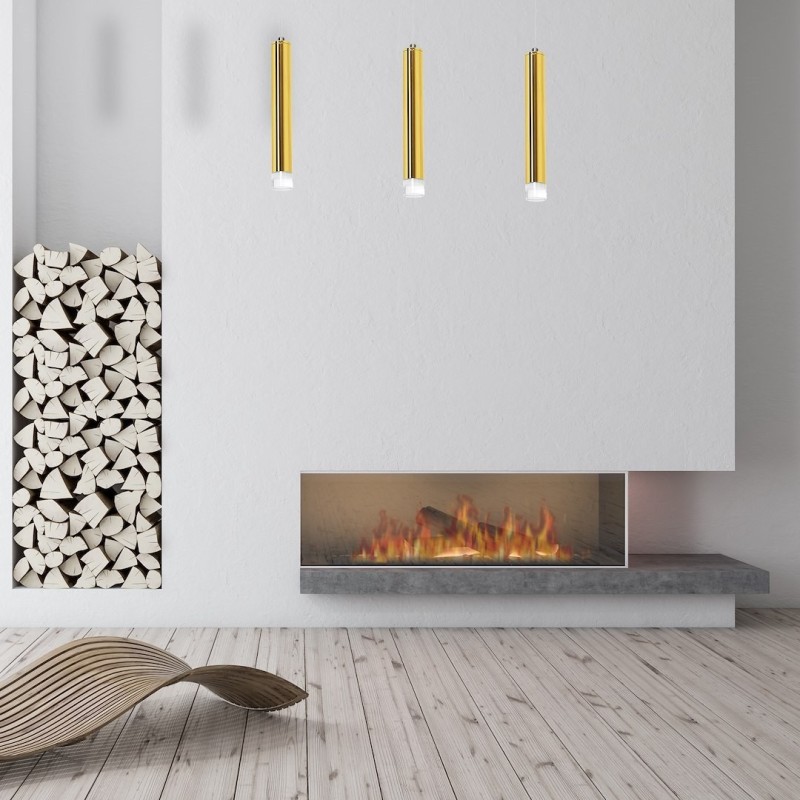 Lámpara colgante GOLDIE 3x5W LED