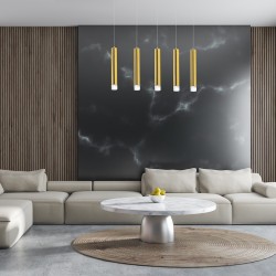 Hanging lamp GOLDIE 5x5W LED