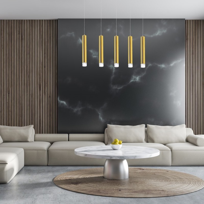 Hanging lamp GOLDIE 5x5W LED