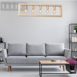 Hängeleuchte MACK 5xE27