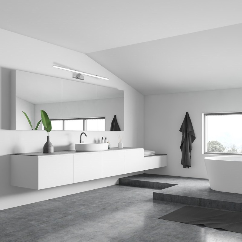 Wandleuchte SPLASH CHROME 80cm 16W LED