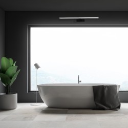 Aplique SPLASH BLACK 80cm 16W LED