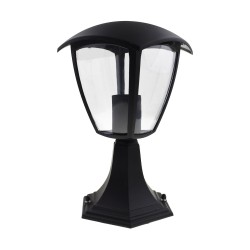 FOX BLACK Standing Garden Lamp Small 1xE27