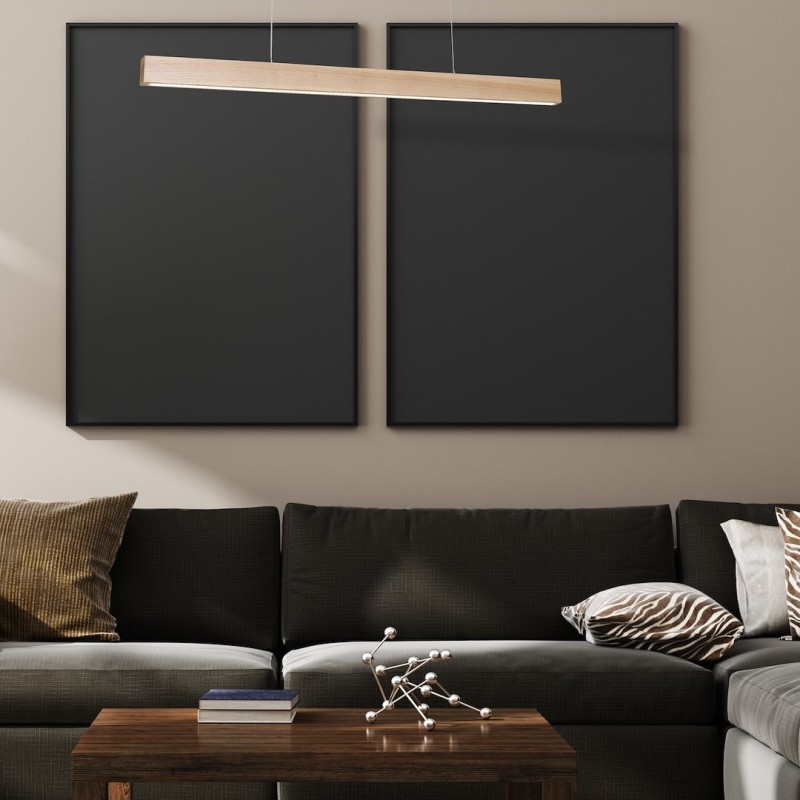 Lámpara Colgante TIMBER 18W LED