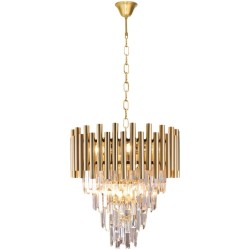MADISON GOLD Chandelier 9xE14