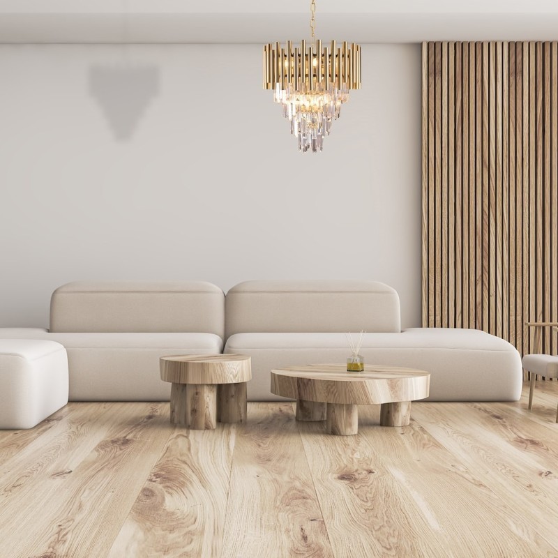 MADISON GOLD Chandelier 9xE14