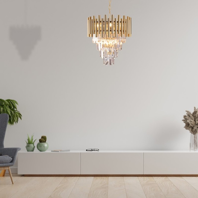 Kronleuchter MADISON GOLD 9xE14