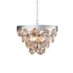 GRACE CHROME Chandelier 6xE14