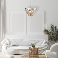 Kronleuchter GRACE CHROME 6xE14