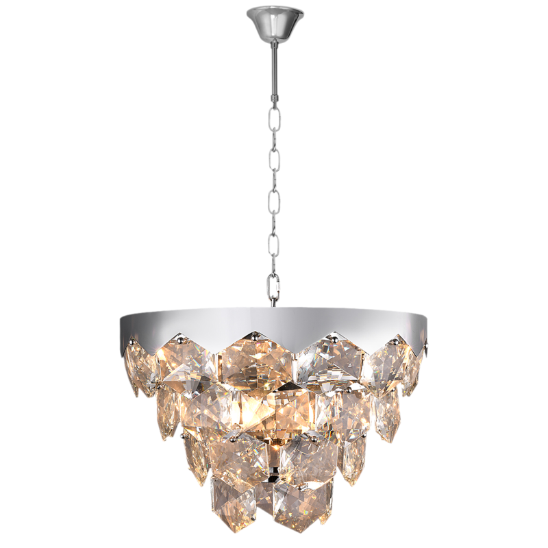 GRACE CHROME Chandelier 6xE14